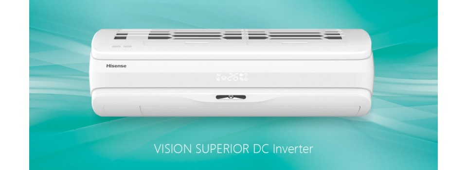Новинка: Сплит-системы Hisense Vision Superior DC Inverter