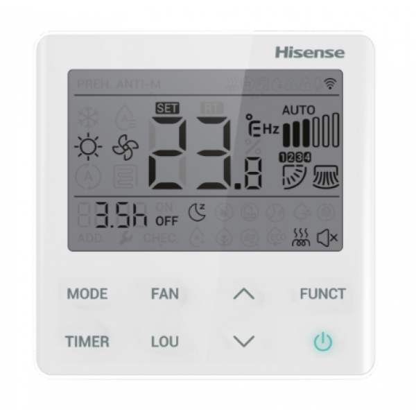 Внутренний блок настенного типа серии ZOOM MULTI EU DC Inverter AMS-12UW4RXRKB00